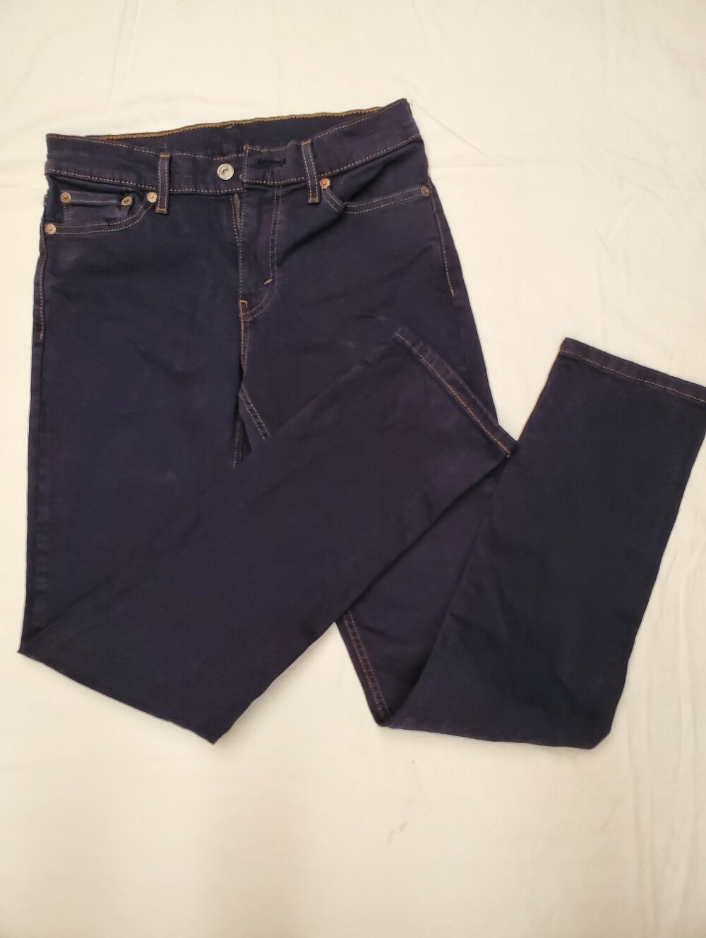 Levi's 512 Slim Fit Tapered Leg Jeans Men's 29x32 Dark Wash NWT Stretch Denim